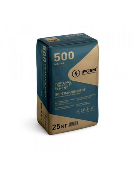 Цемент ПЦ-500 Івано-Франківськ (Заводський) 25кг