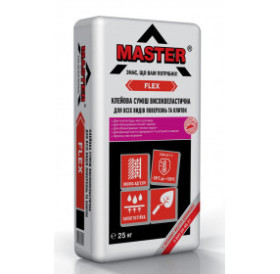 Клей для плитки Мaster Flex (супереласт., всі види плитки, жаростійк.)