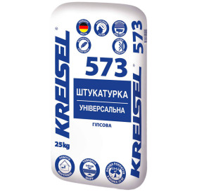 Штукатурка універсальна гіпсова Kreisel 573 (25 кг) 5-60 мм (Rotbаnd)