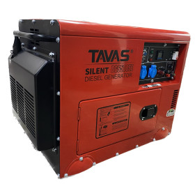 Генератор дизельний 5,5кВт Tavas Silent DG6500SE