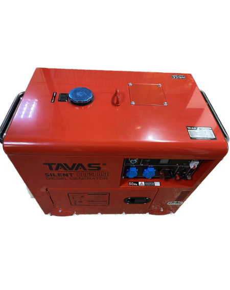 Генератор дизельний 5,5кВт Tavas Silent DG6500SE