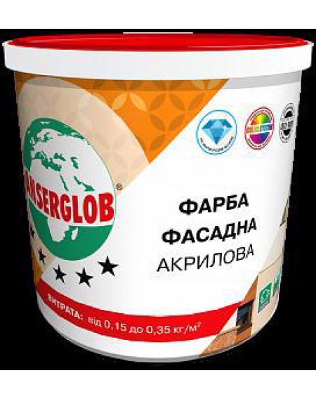 Фарба фасадна акрилова Anserglob 14кг