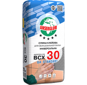 Клей для плитки ANSERGLOB BCX 30 25кг