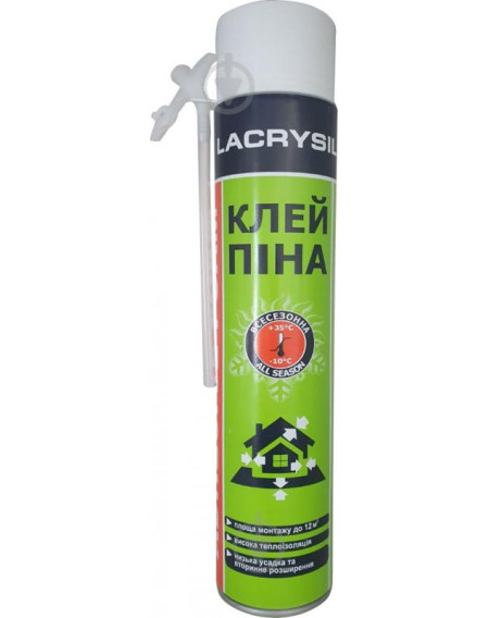Піна-клей проф. Lacrysil 800 мл ручна