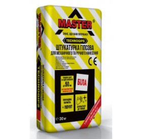 Штукатурка універсальна MASTER TECHNOGIPS (Аналог Кнауф МП-75) 30кг