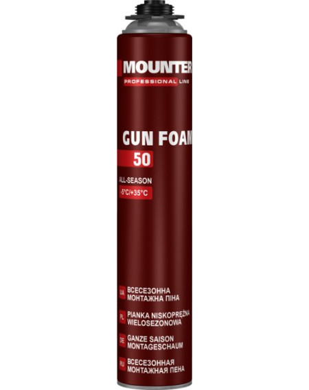 Клей-піна MOUNTER PRO 860мл
