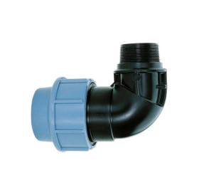  Коліно з зовнішньою різьбою SantehPlast 32х1/2"