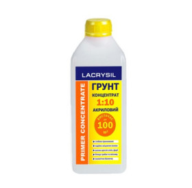 Грунт-концентрат акриловий LACRYSIL 1:10/1л