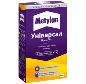 Клей для шпалер METYLAN УНІВЕРСАЛ ПРЕМІУМ 250г