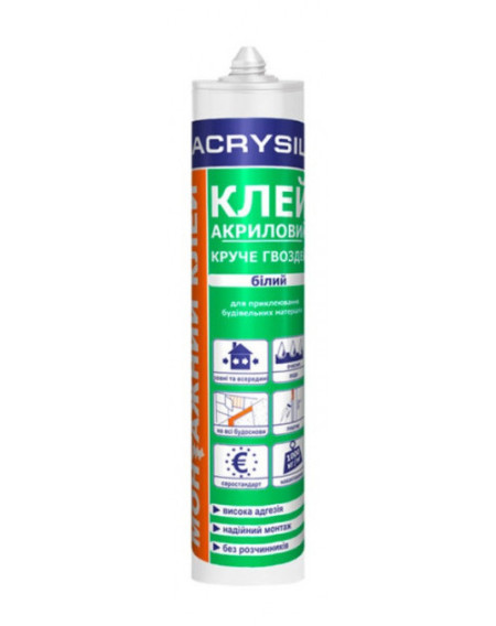 Клей монтажний LACRYSIL 400г