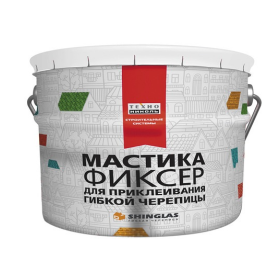 Мастика для бітумної черепиці ТЕХНОНІКОЛЬ №23 ФІКСЕР 12кг