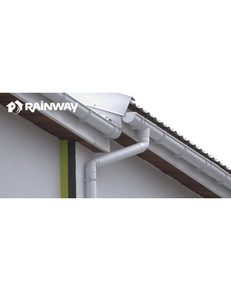 Трійник водостічної труби RAINWAY 100мм