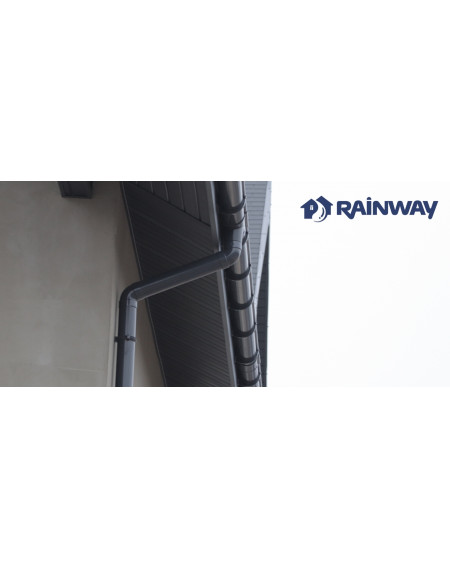 Жолоб водостічний RAINWAY 130мм/3м