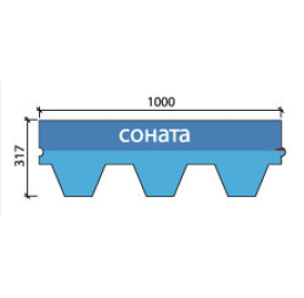 Бітумна черепиця SHINGLAS ФІНСЬКА СОНАТА Зелений
