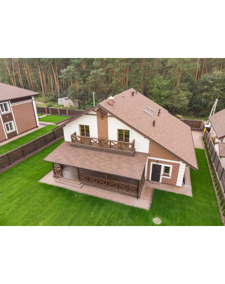Двошарова бітумна черепиця SHINGLAS КАНТРІ АРИЗОНА