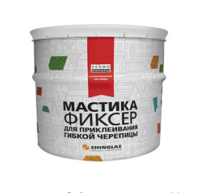 Мастика для бітумної черепиці ТЕХНОНІКОЛЬ №23 ФІКСЕР 3,6кг