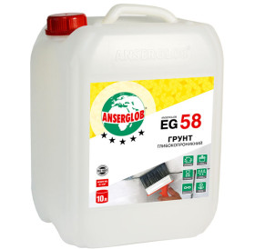 Грунтовка для внутрішніх робіт ANSERGLOB EG 58 10л