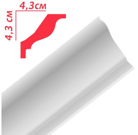 Багет стельовий PREMIUM DEKOR PG40/40х40мм