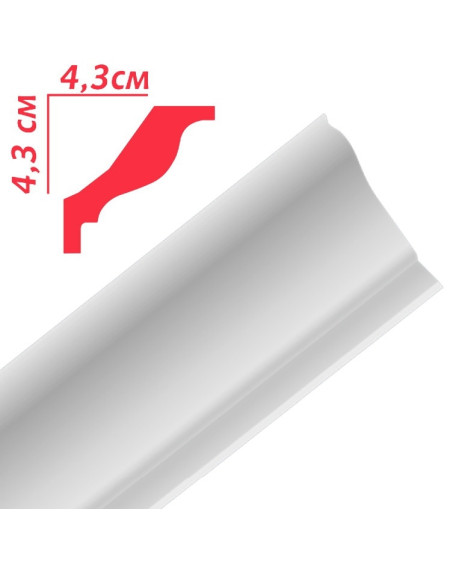 Багет стельовий PREMIUM DEKOR PG40/40х40мм