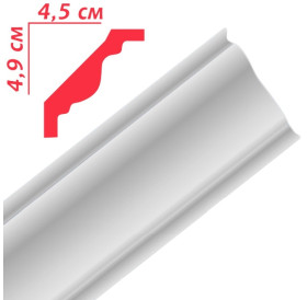 Багет стельовий PREMIUM DEKOR PG55/49х45мм