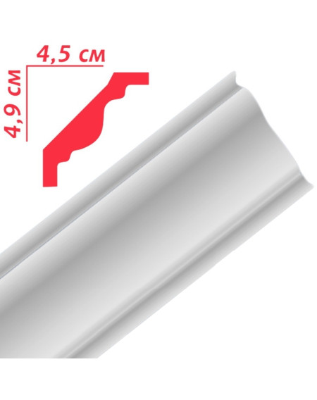 Багет стельовий PREMIUM DEKOR PG55/49х45мм