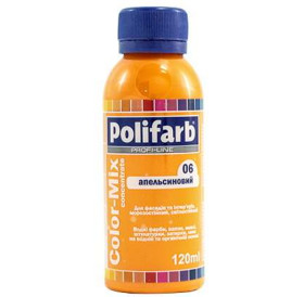 Барвник COLOR-MIX "POLIFARB" №06 апельсиновий 120 мл