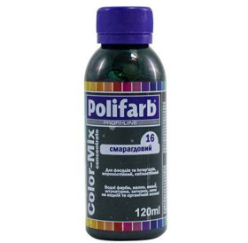 Барвник COLOR-MIX "POLIFARB" №16 смарагдовий 120 мл