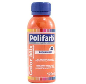Барвник COLOR-MIX "POLIFARB" №25 персиковий 120 мл