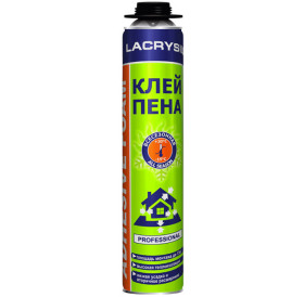 Клей-піна для теплоізоляції всесезонна LACRYSIL 800мл 
