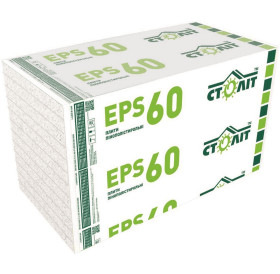 Пінопласт EPS 60 "СТОЛІТ™ 25 ЄВРО-СТАНДАРТ" 100мм