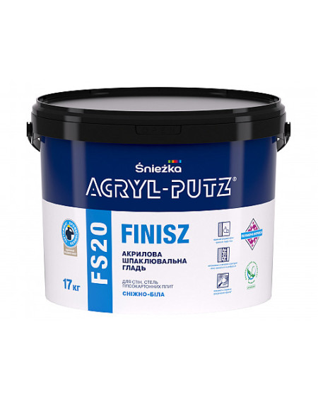 Готова шпаклівка ACRYL-PUTZ FS20 ФІНІШ 27кг
