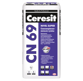 Самовирівнююча підлога CERESIT CN 69 NIVEL SUPER (ЦЕРЕЗІТ СН 69) 25кг