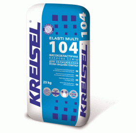 Клей для плитки еластичний KREISEL ELASTI MULTI 104 (КРАЙЗЕЛЬ ЕЛАСТО МУЛЬТИ) 25кг