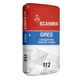 Клей для плитки SCANМIX GRES 112 (СКАНМІКС ГРЕС) 25кг