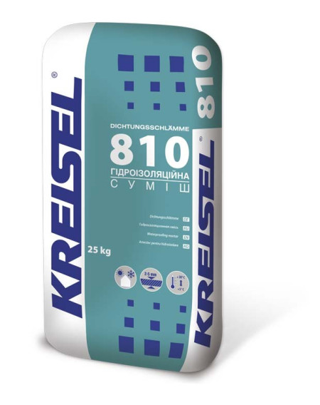 Гідроізоляційна суміш KREISEL 810 (КРАЙЗЕЛЬ 810) 25кг