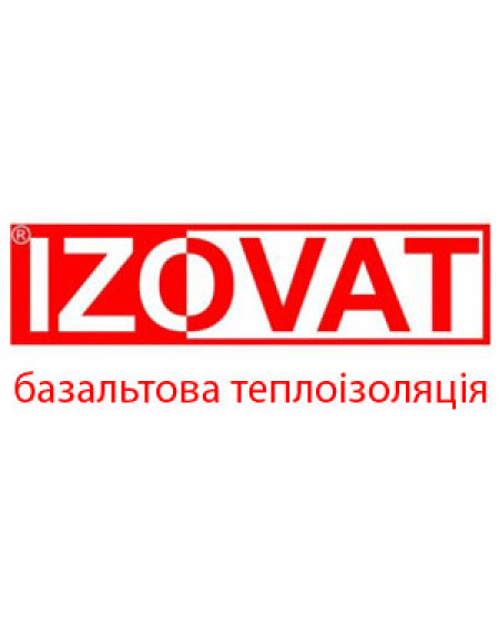 Фасадні панелі IZOVAT 135кг/м³ 1000х600х50мм (2,40м²/упаковка)